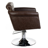 Hairdressing chair ALBERTO BH-8038 brown - BVShop