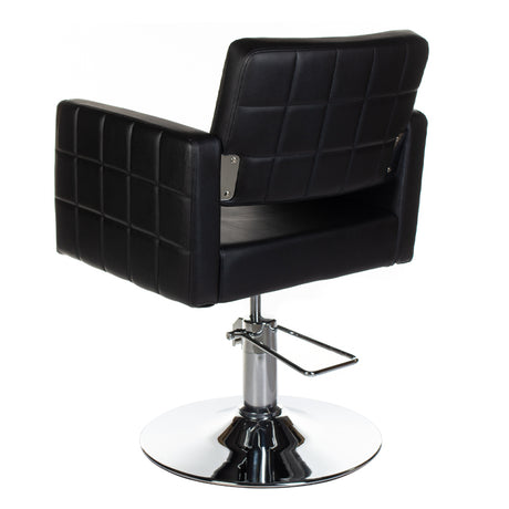 Ergonomic Hairdressing Chair Ernesto Black BM-6302 - BVShop
