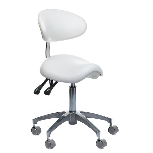 Taboret medyczny z oparciem BD-Y925 White - BVShop