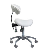 Taboret medyczny z oparciem BD-Y925 White - BVShop