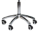 Gray cosmetic stool BT-229 by Beauty System with cushioned seat and sturdy base for salon or beauty treatments.