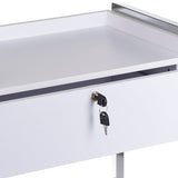 Beauty System Cosmetic Cabinet BD-6004 with multiple drawers and mirror for organized makeup and skincare storage
