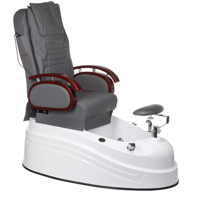 Pedicure chair with massage BR-2307 Gray - BVShop
