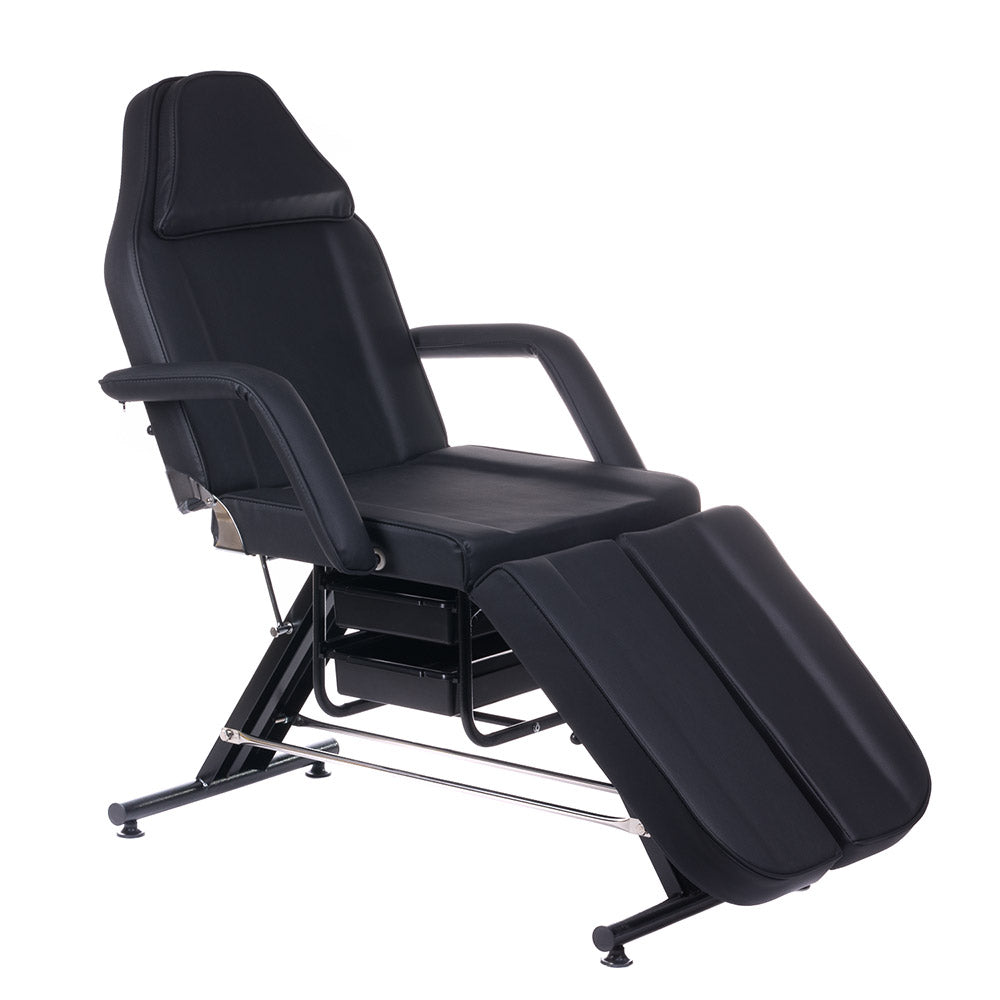 Cosmetic chair with tubs BW-263 black - BVShop