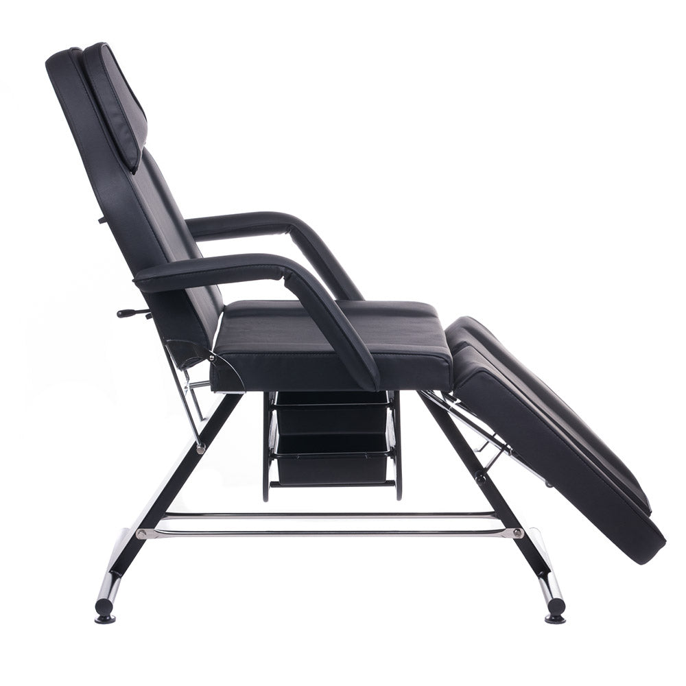Cosmetic chair with tubs BW-263 black - BVShop