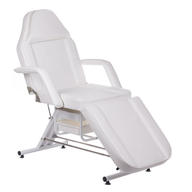 Cosmetic chair with troughs BW-262A white - BVShop