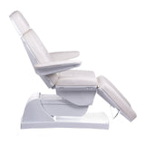 Electric cosmetic chair Bologna BG-228 white - BVShop