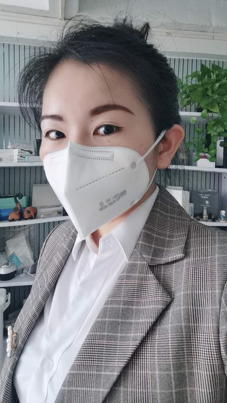 10x Protective Mask KN95 FFP2 CE Certificate - BVShop