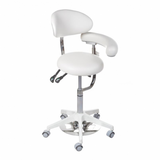 Medical stool with backrest BD-Y914 White - BVShop