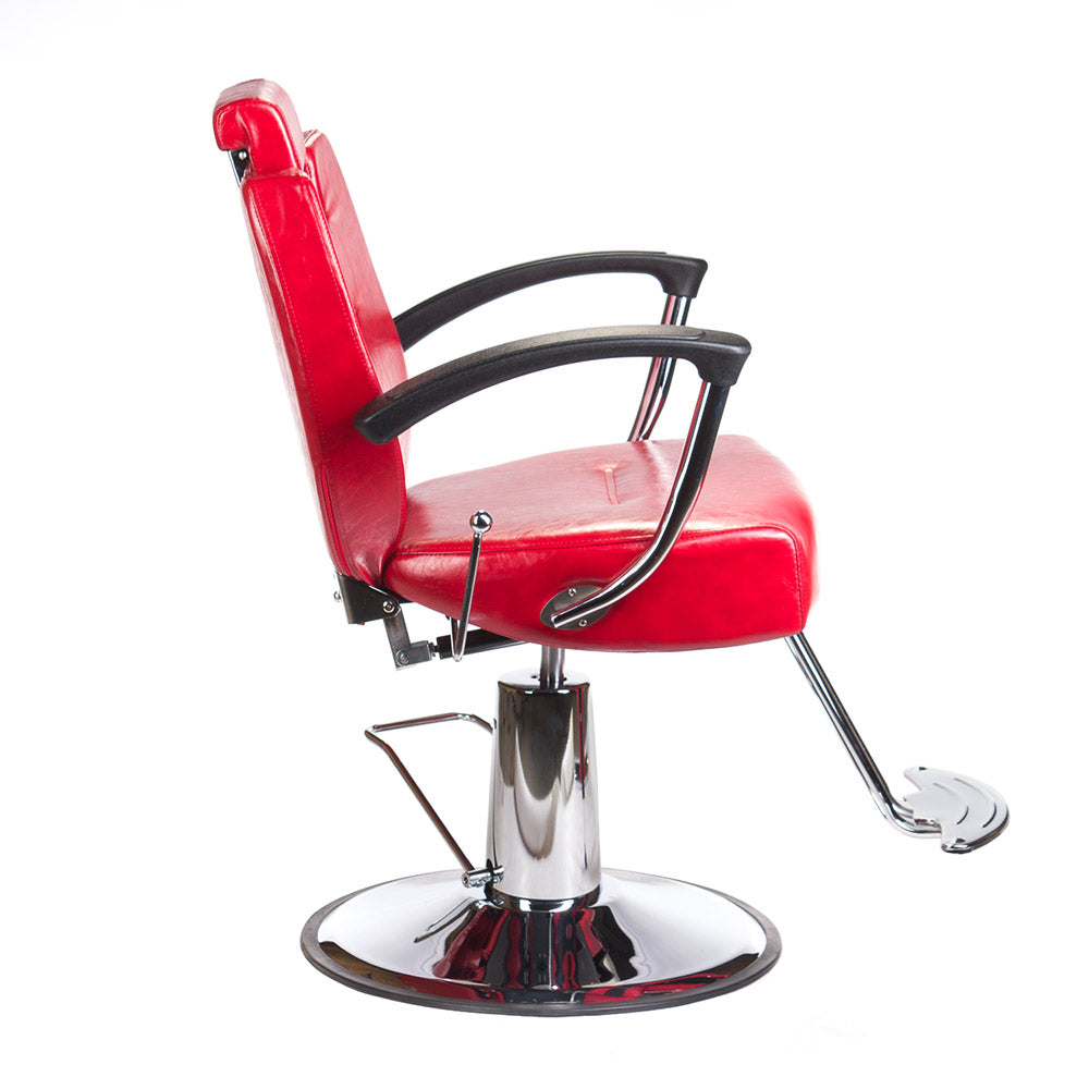 Barber chair HEKTOR BH-3208 Red - BVShop