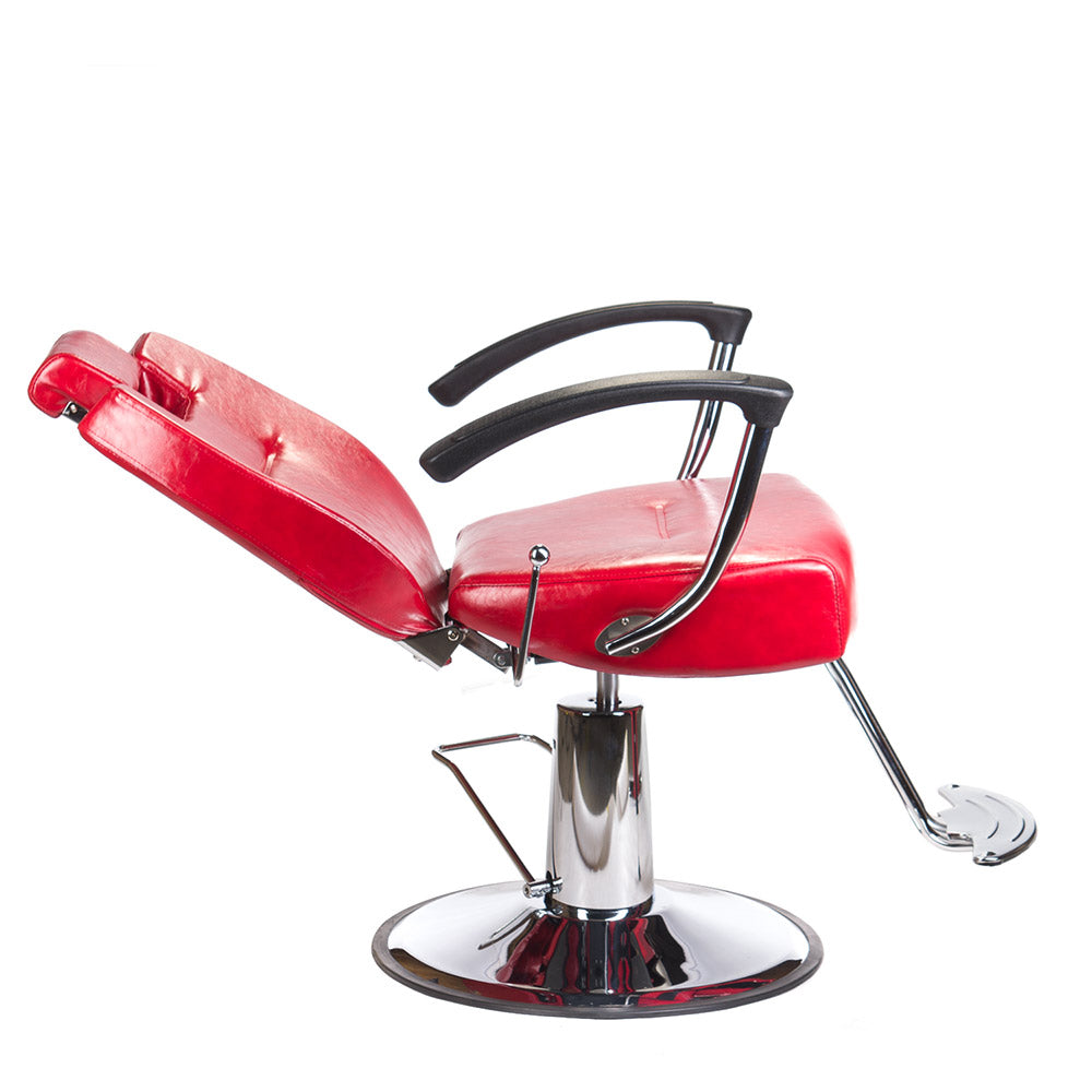 Fotel barberski HEKTOR BH-3208 Red - BVShop
