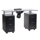 Manicure Table +haze BD-3425-1+P Black - BVShop