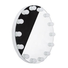 LED Illuminated Mirror HOLLYWOOD oval 80cm WA-80Z - BVShop
