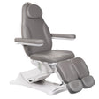 Gray electrical beauty chair MODENA PEDI BD-8294 by Beauty System with padded upholstery and adjustable features for spa treatment.