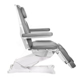 Gray electrical beauty chair MODENA PEDI BD-8294 by Beauty System with adjustable headrest and cushioned seating for salon treatments.