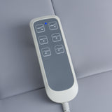 Elektryczny fotel kosmetyczny Bologna BG-228 szary - BVShop