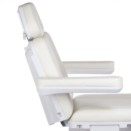 Electric beauty chair BR-6686A white - BVShop