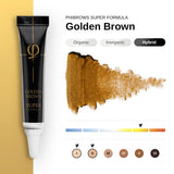 PhiBrows SUPER Golden Brown PMU & Microblading Pigment 5ml — shade and colour information