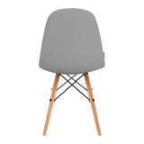 4Rico Cosmetic chair QS-185 gray - BVShop