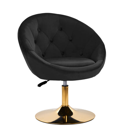 4Rico swivel chair QS-BL12G black - BVShop