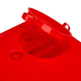 5 L RED MEDICAL WASTE CONTAINER - BVShop