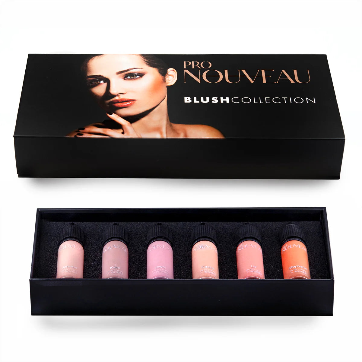 Collezione Rossetto Blush Pro Nouveau di Intenze 6x15ml
