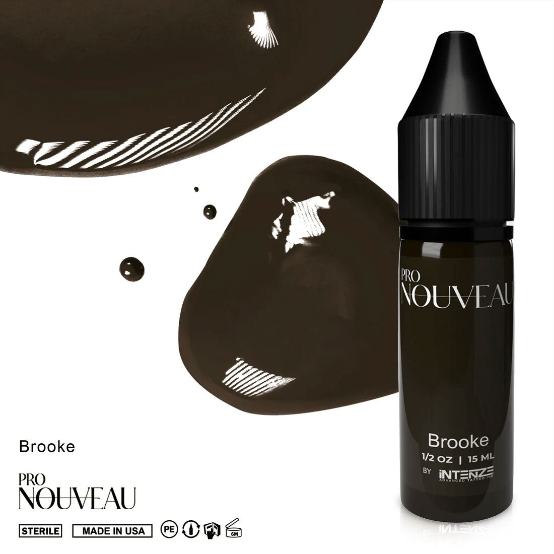 Pigmenti per sopracciglia Pro Nouveau di Intenze Brooke 15ml