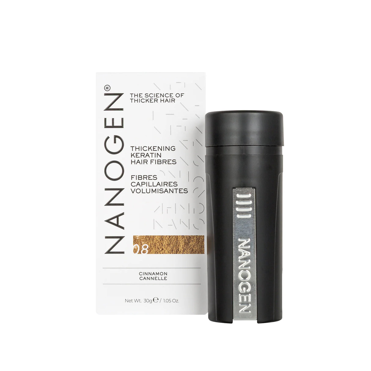 Fibre Addensanti per Capelli Nanogen Cannella