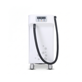 Cooling machine for laser tattoo and PMU pigment removal procedures