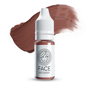 FACE x Maria Kosko Brownie No.4 deep chocolate brown lip PMU pigment