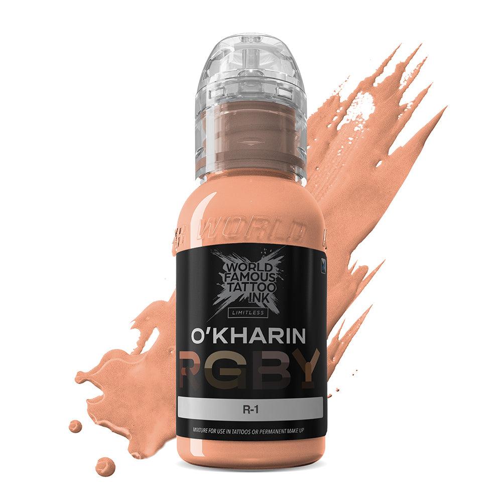 Inchiostro per tatuaggi senza limiti famoso in tutto il mondo Sasha O'Kharin R-1 30 ml