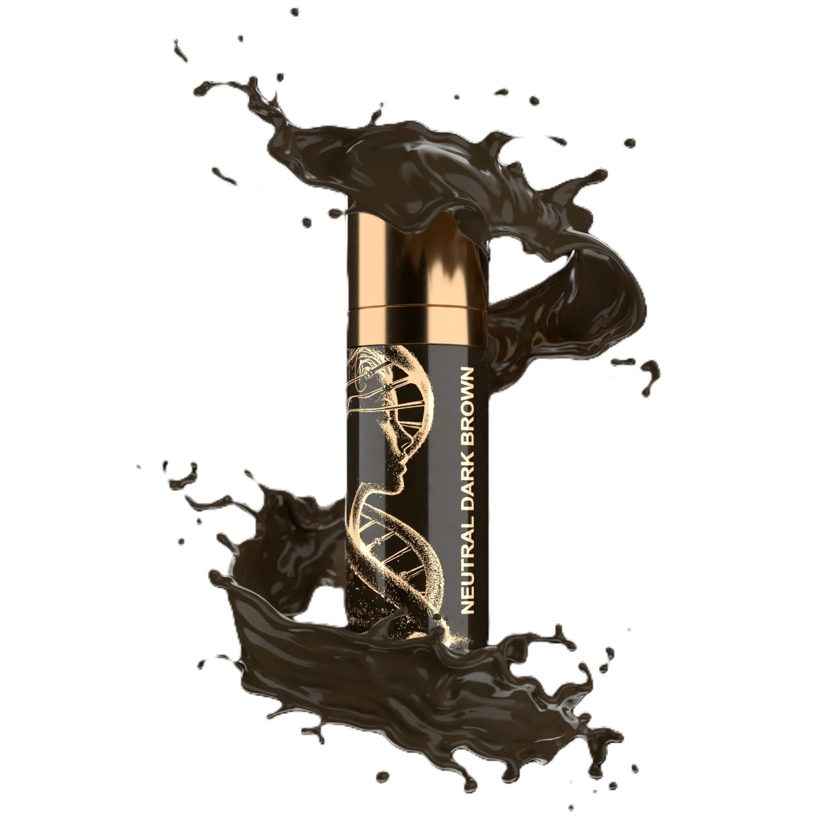 BROW DADDY × DNA Pigments Gold Collection Minerals Neutral Dark Brown 15ml - BVShop