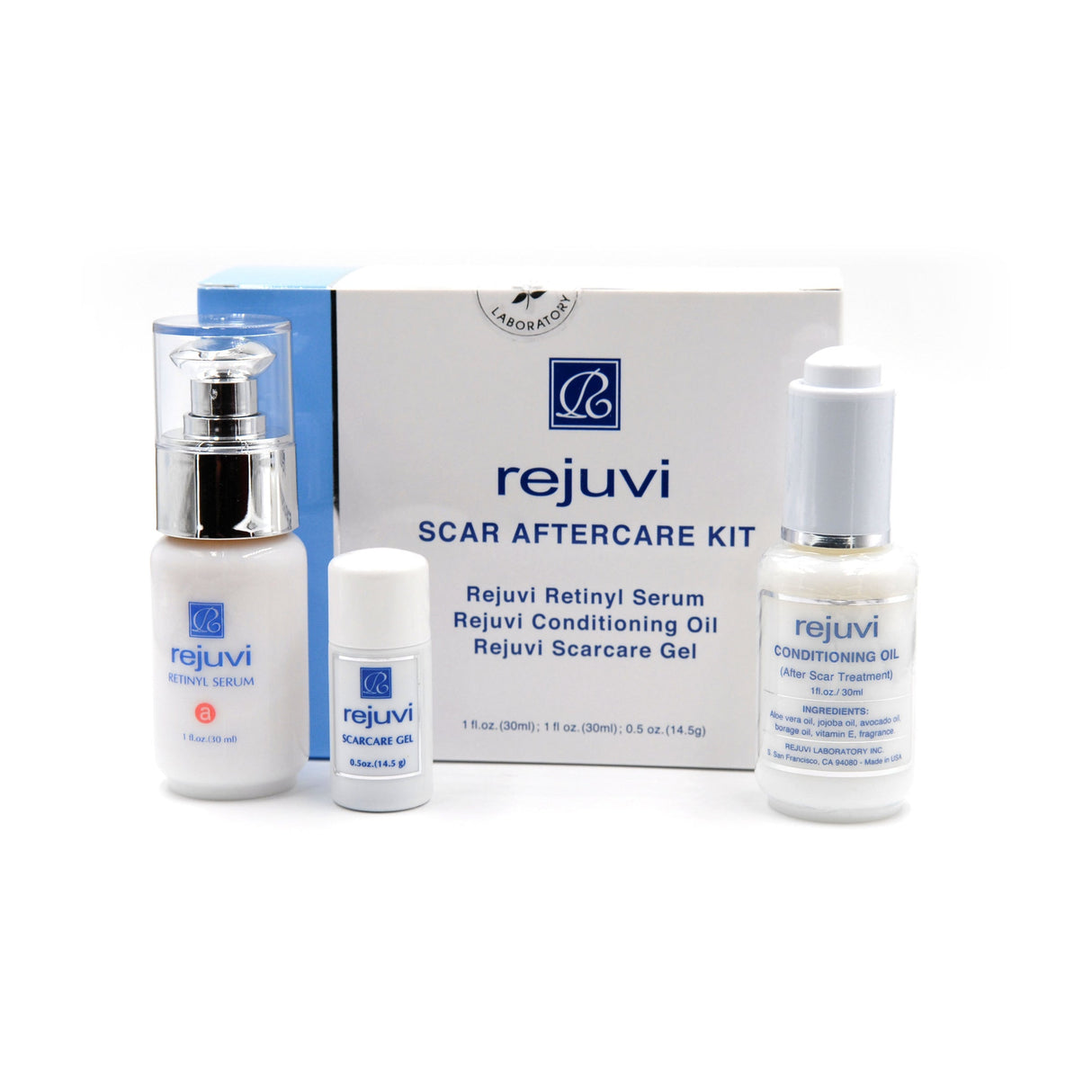 Kit per la cura delle cicatrici Rejuvi