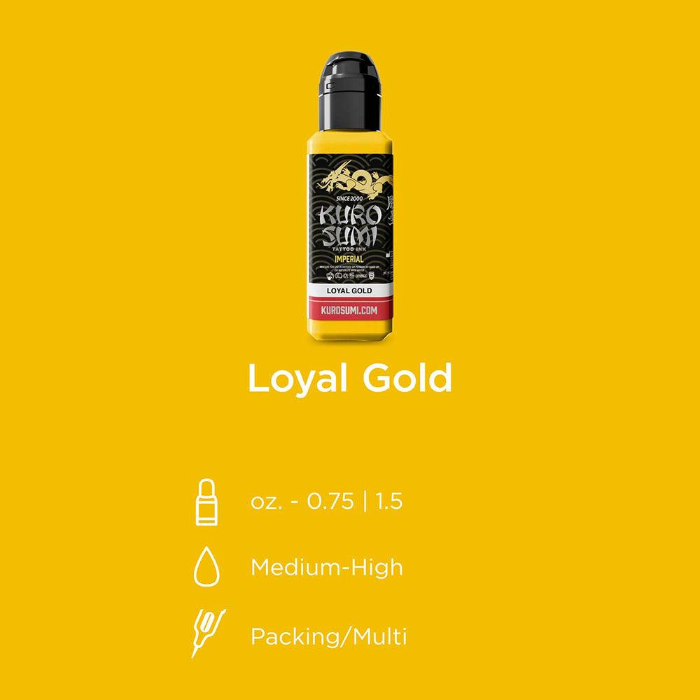 Kuro Sumi Imperial Tattoo Ink Oro Fedele