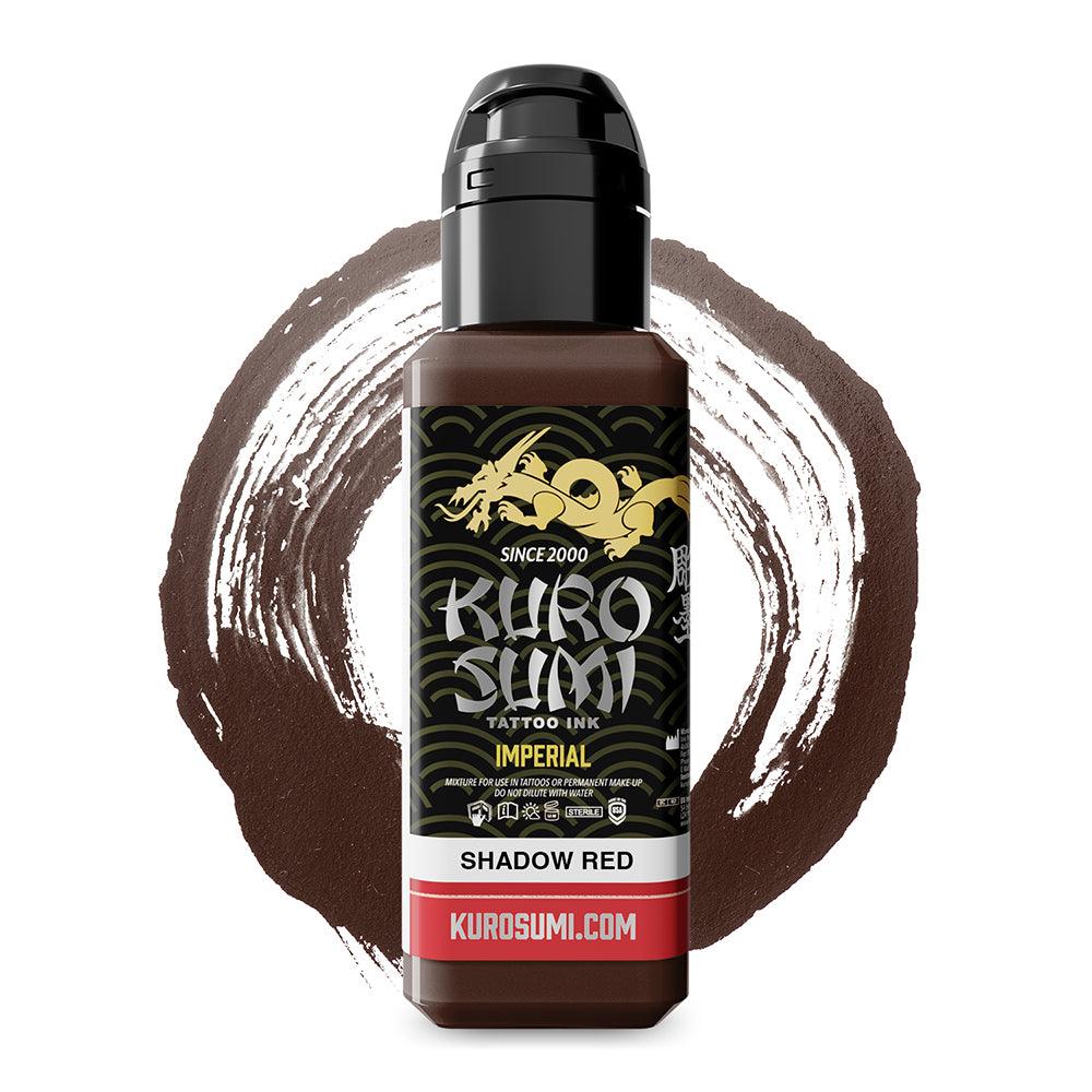 Kuro Sumi Imperial Tattoo Ink Shadow Rosso