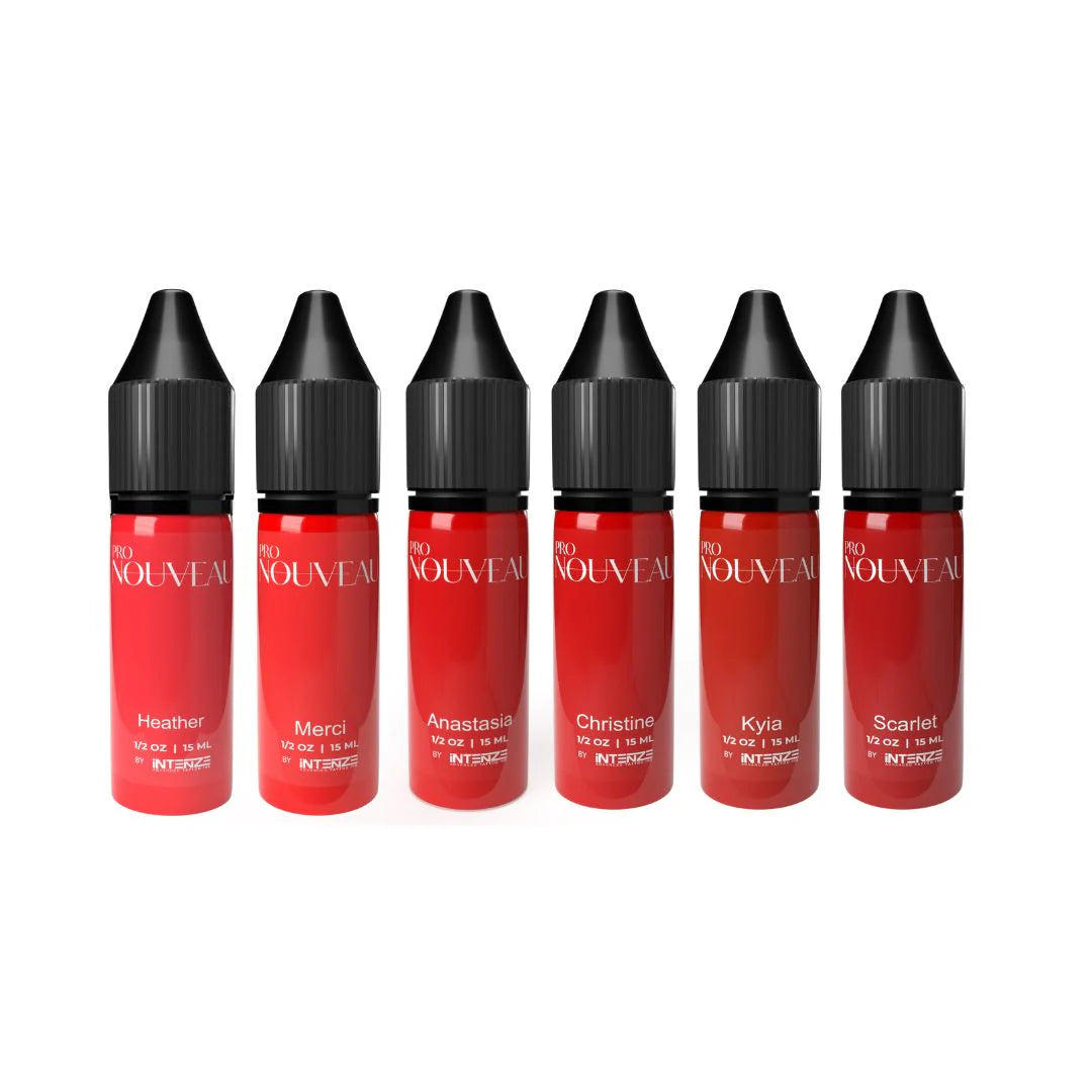 Collezione Rossetti Pro Nouveau di Intenze 6x15ml
