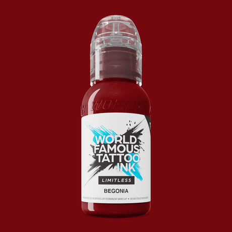 Inchiostro per tatuaggi Limitless Begonia (30 ml) famoso in tutto il mondo