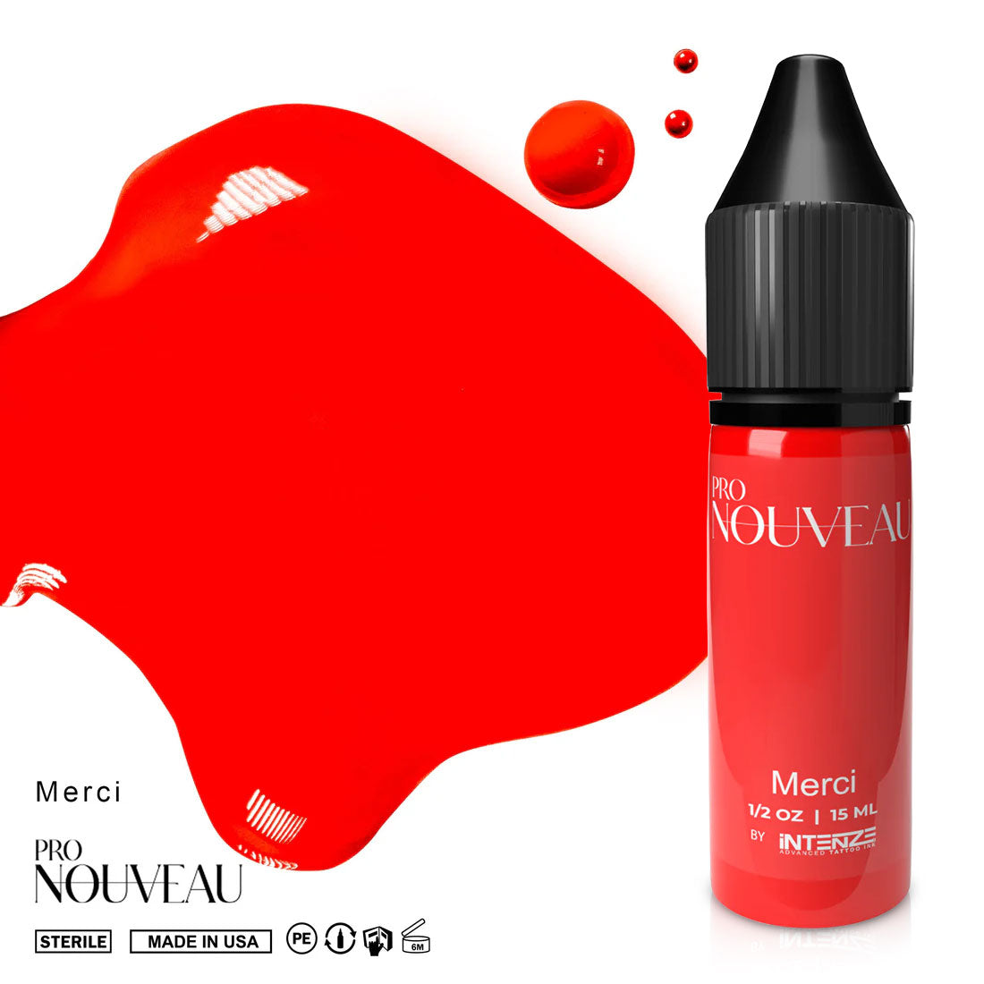 Collezione Rossetti Pro Nouveau di Intenze 6x15ml