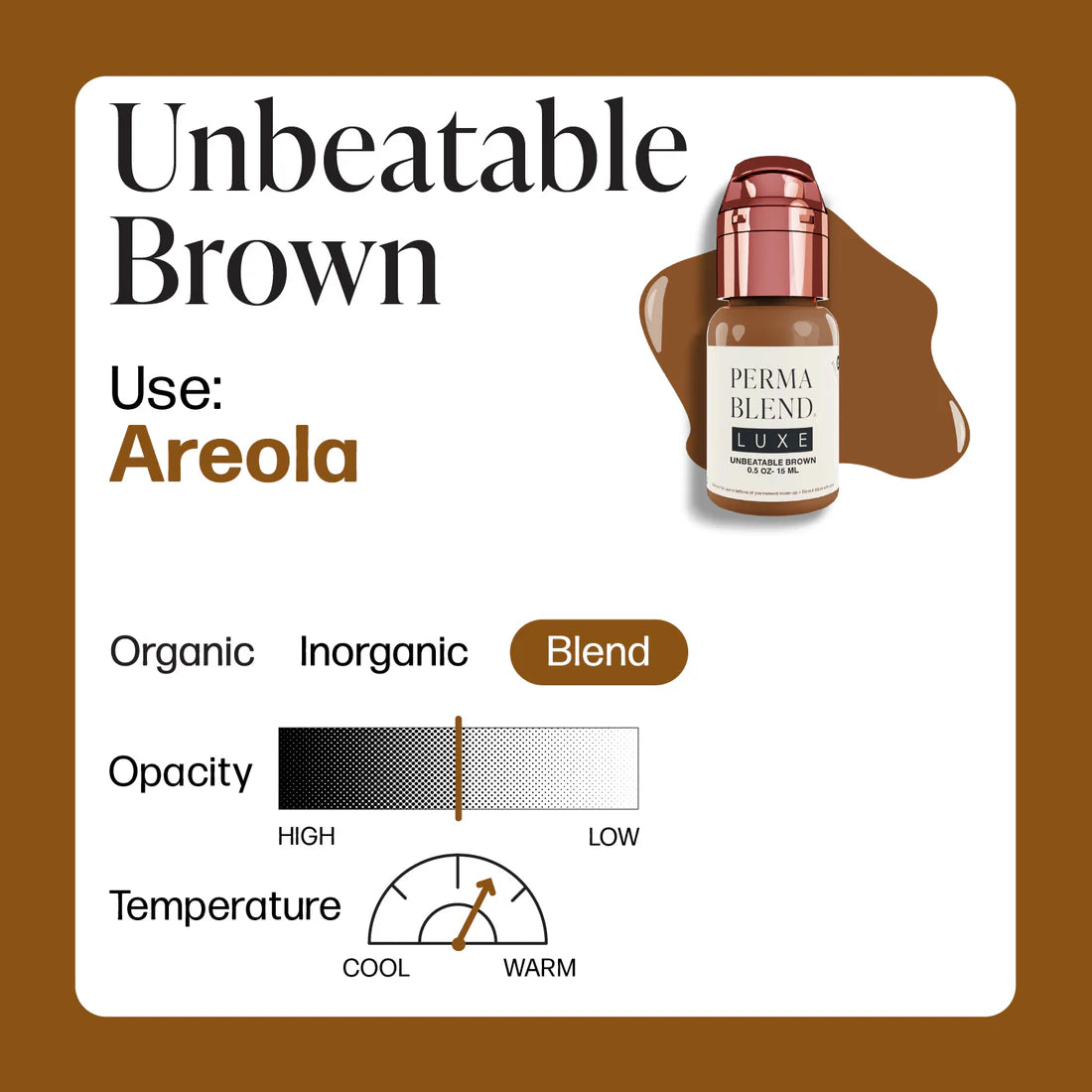 Perma Blend LUXE Inarrestabile Areola Marrone Incomparabile 15ml