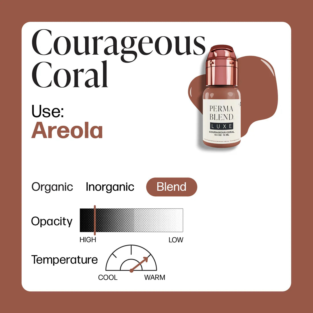 Perma Blend LUXE Areola Inarrestabile Corallo Coraggioso 15ml