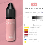 Pro Nouveau Pigmenti per Labbra Blush di Intenze Liv 15ml