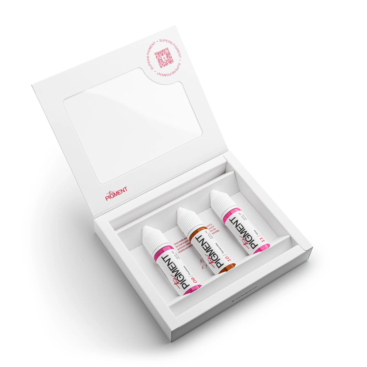 The Pigment PMU Collezione di pigmenti per labbra (3×15ml)