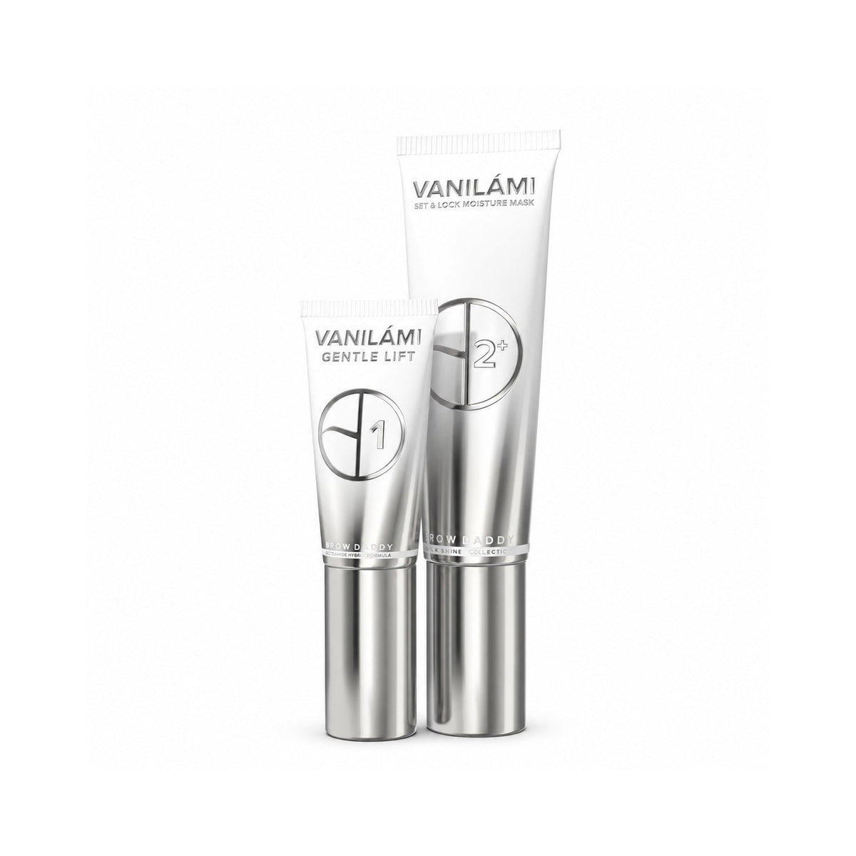 Brow Daddy VANILÁMI Gentle Lift Kit Di Laminazione Per Sopracciglia E Ciglia 15ml + 60ml