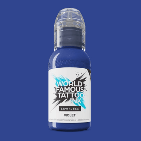 Inchiostro per tatuaggi viola World Famous Limitless (30ml)