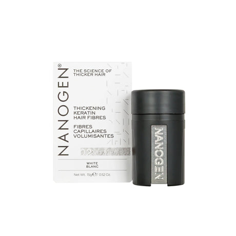 Fibre addensanti per capelli Nanogen bianche