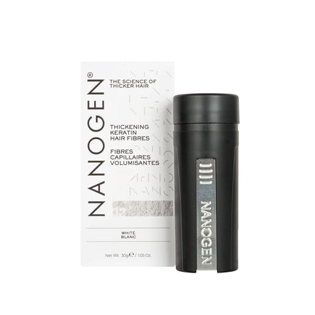 Fibre addensanti per capelli Nanogen bianche