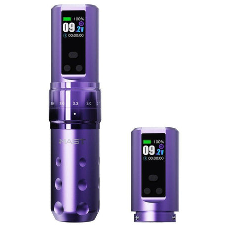 Mast Fold 2 Pro Wireless Tattoo Machine Purple - BVShop