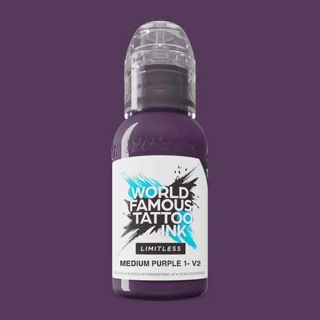 Inchiostro per tatuaggi Medium Purple 2 (30 ml) di fama mondiale Limitless