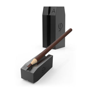 PhiAcademy PhiX Flat Pencil Sharpening Tool on a light background