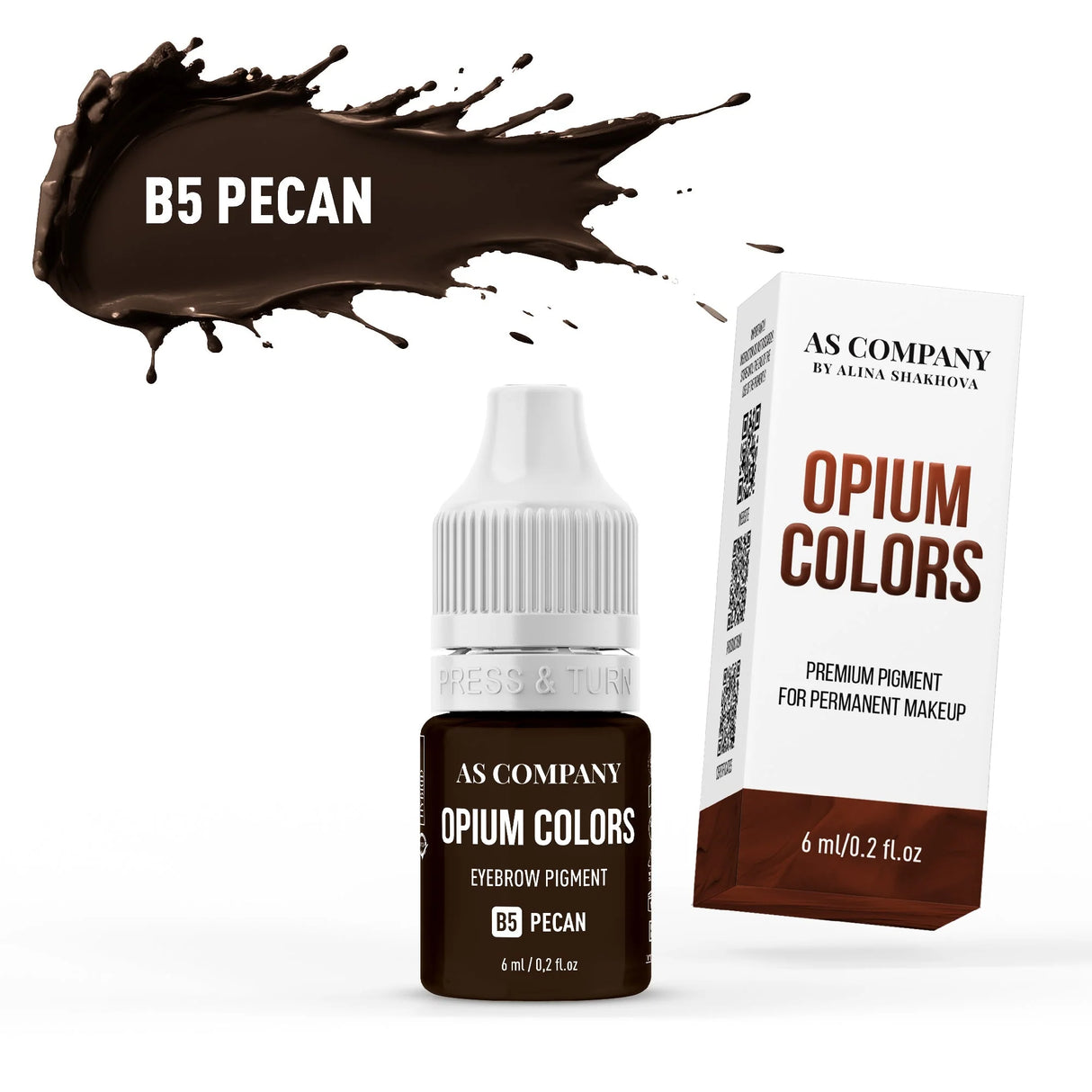 AS COMPANY B5-Pecan (OPIUM COLORS) 6/15ml - BVShop